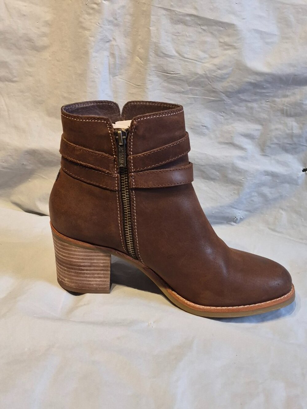 New In Box sz 7M Sperry Top-Sider Dark Brown Chelton Leather Booties - Picture 8 of 11